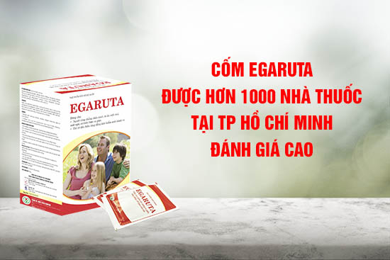 Cốm Egaruta là giải pháp hàng đầu được nhiều nhà thuốc tin yêu