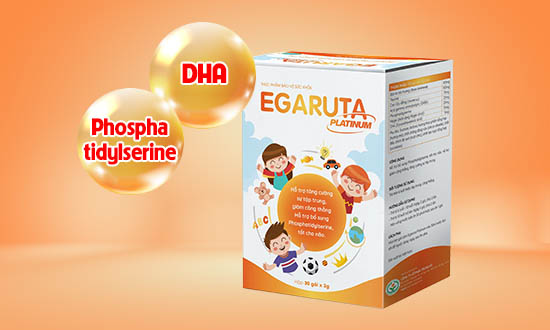 Cốm Egaruta Platinum giúp cải thiện tập trung và ghi nhớ ở trẻ
